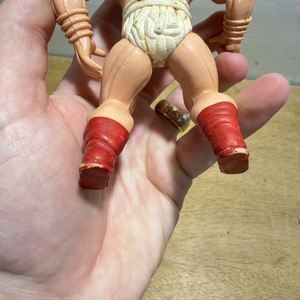 Vintage MOTU Bootleg KO Galaxy Warriors Fighters Wrestling White Knockoff Rare - Picture 7 of 8
